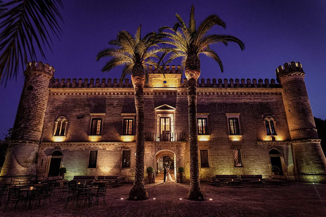 Castello Monaci, uno dei castelli più esclusivi dove celebrare il matrimonio in Puglia