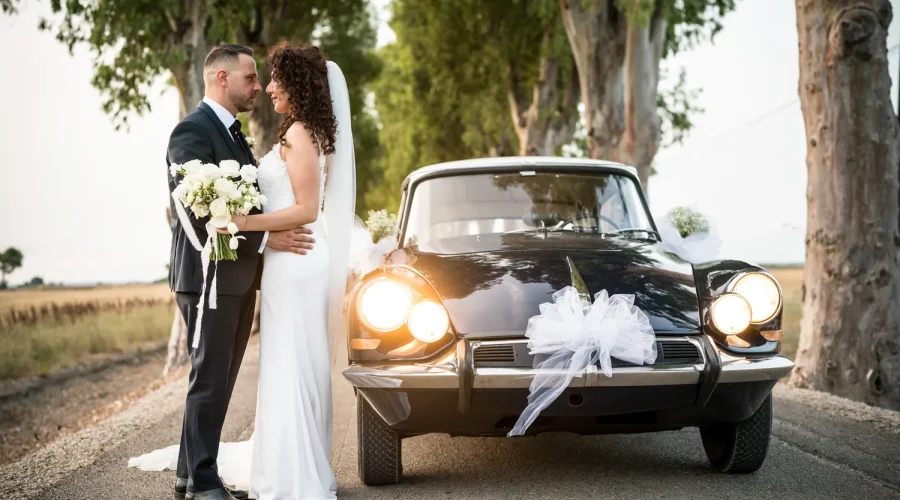 Noleggio auto matrimonio a Tuglie. Rendi le tue nozze speciali!